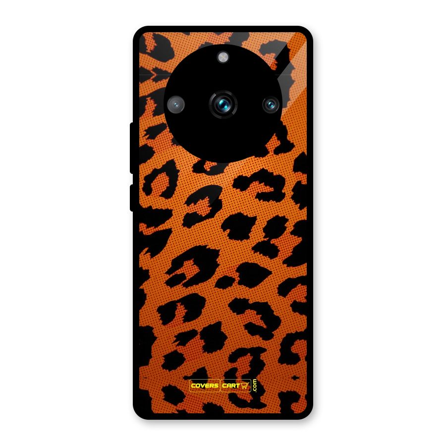 Leopard Glass Back Case for Realme Narzo 60 Pro