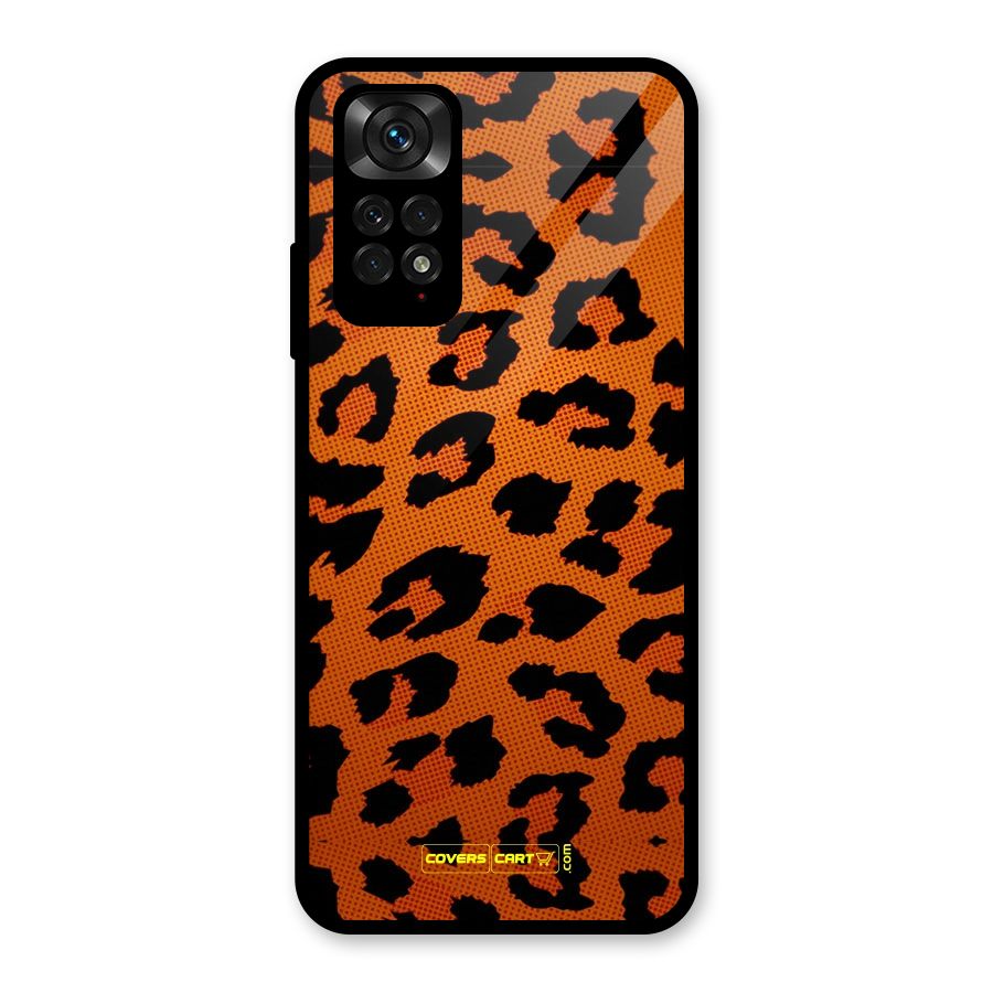 Leopard Glass Back Case for Redmi Note 11S