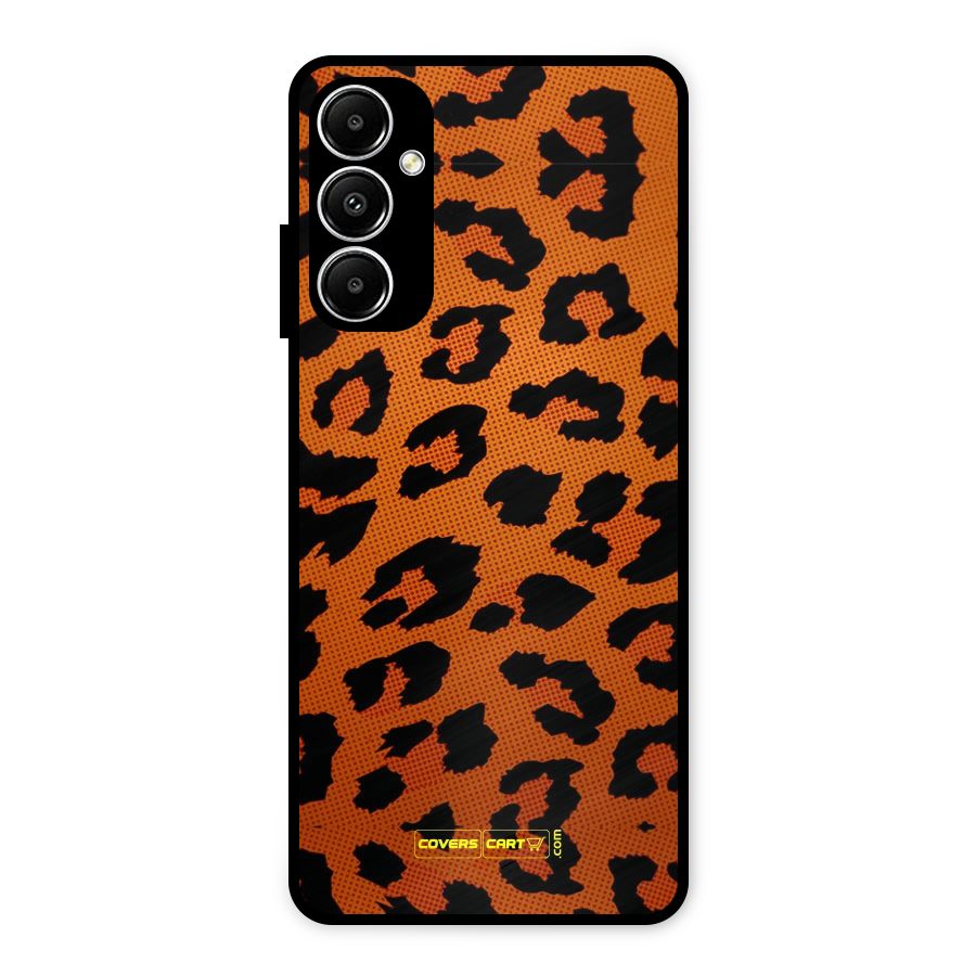 Leopard Metal Back Case for Galaxy A05s