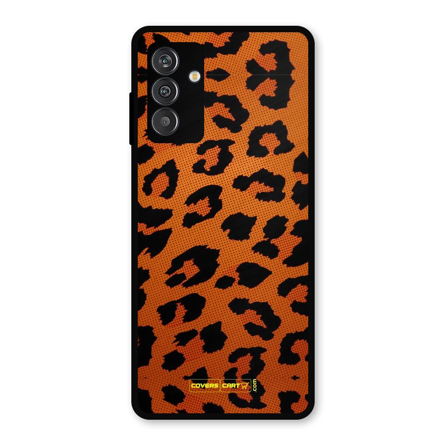 Leopard Metal Back Case for Galaxy F13