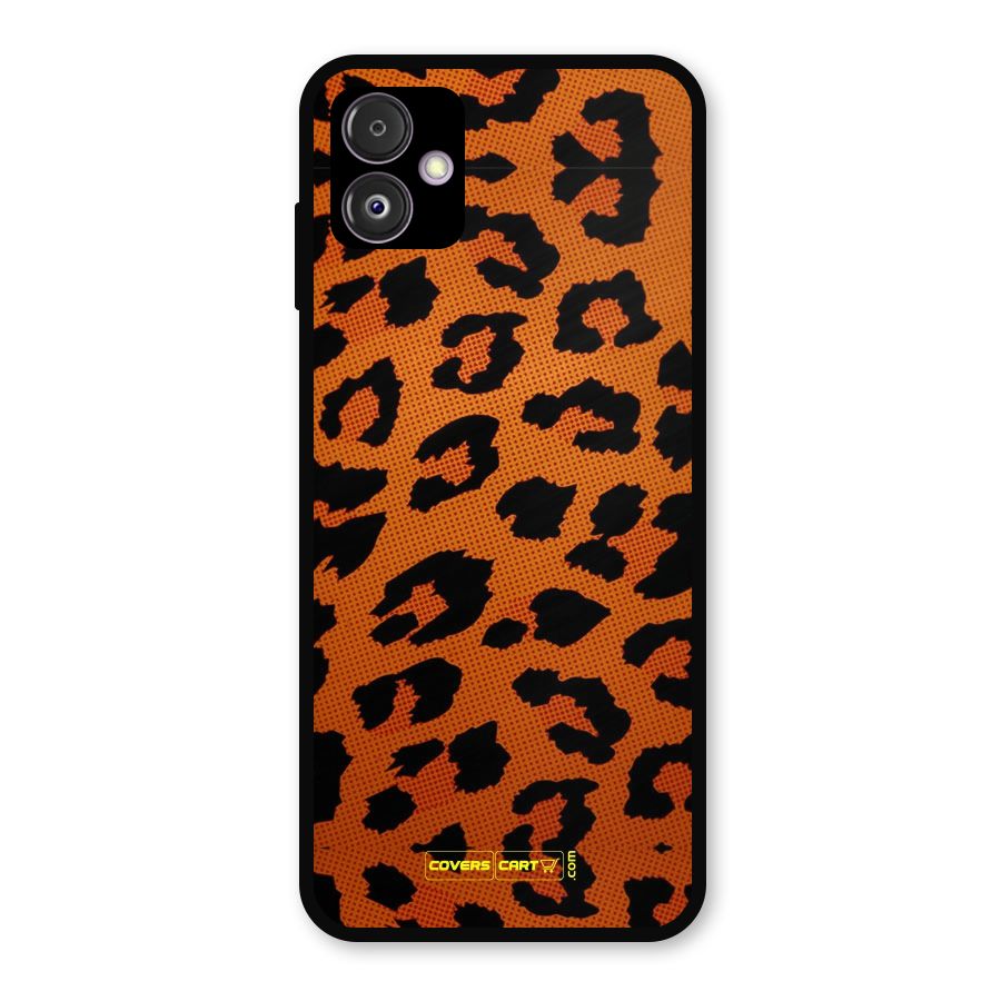 Leopard Metal Back Case for Galaxy F14