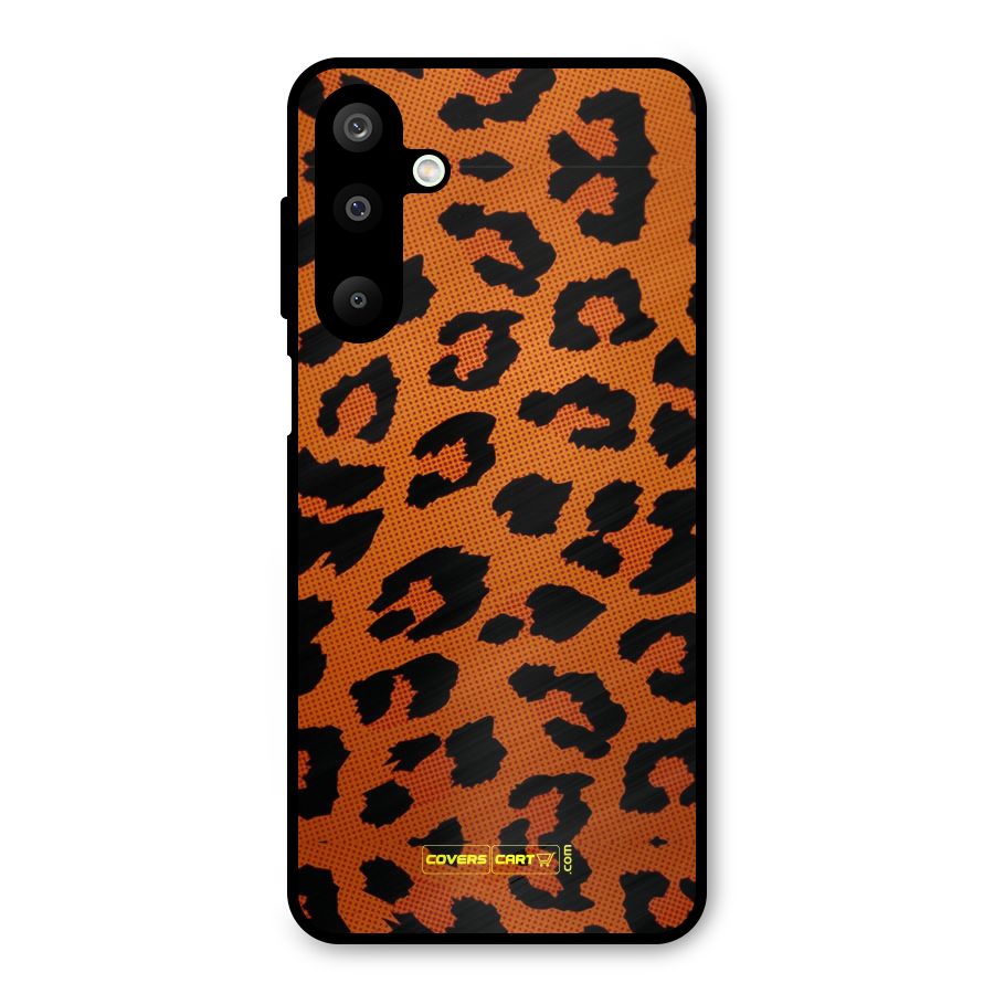 Leopard Metal Back Case for Galaxy M16