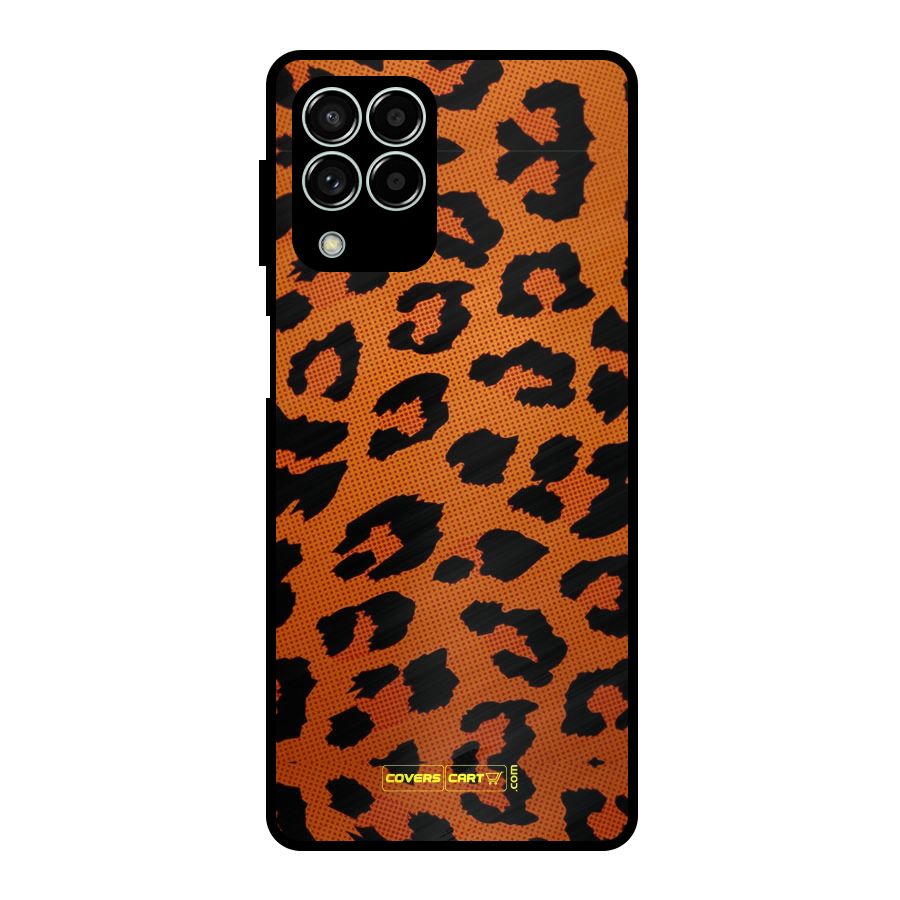 Leopard Metal Back Case for Galaxy M33