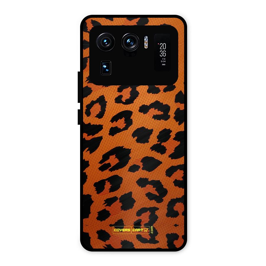 Leopard Metal Back Case for Mi 11 Ultra