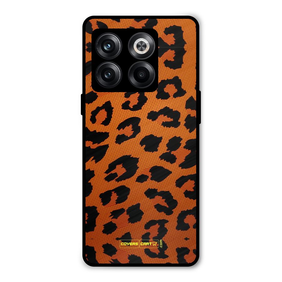 Leopard Metal Back Case for OnePlus 10T