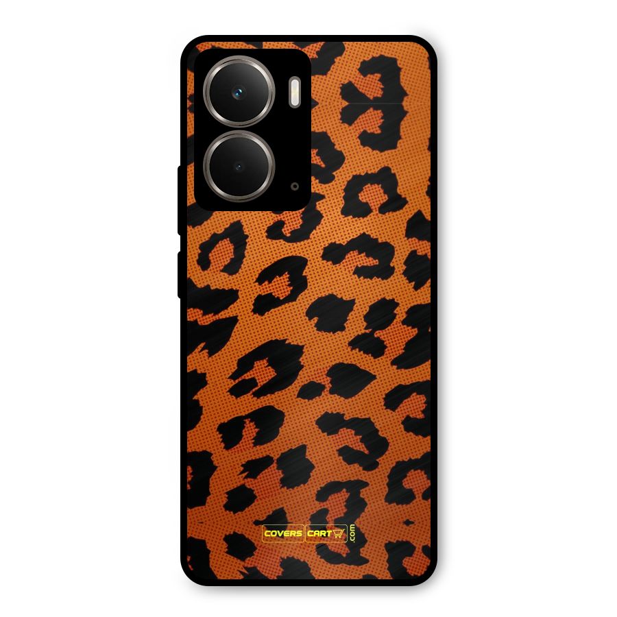 Leopard Metal Back Case for Realme P3