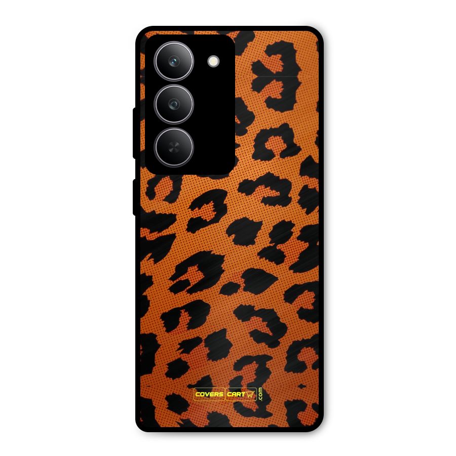 Leopard Metal Back Case for Realme P3x