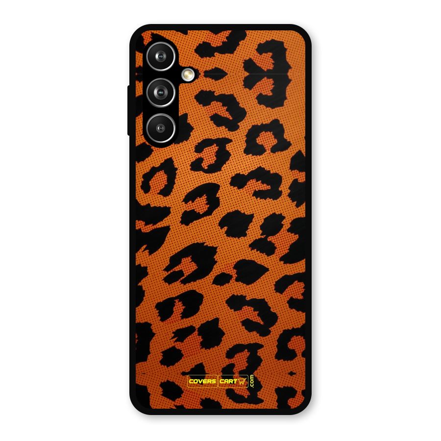Leopard Metal Back Case for Samsung Galaxy M54