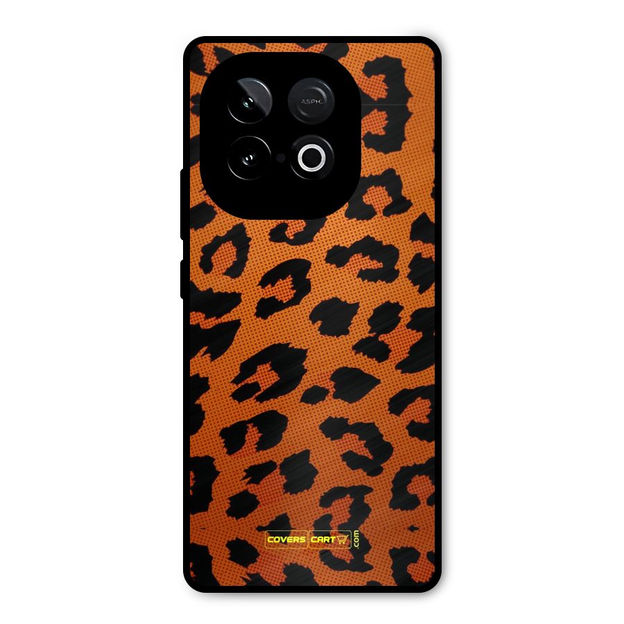 Leopard Metal Back Case for iQOO Neo 10