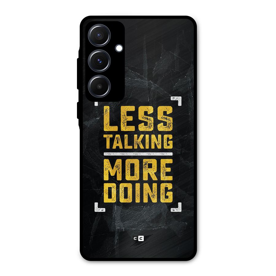 Less Talking Metal Back Case for Galaxy A55