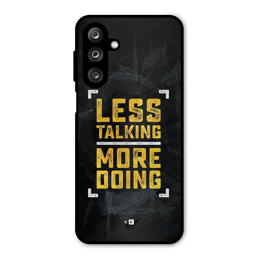 Less Talking Metal Back Case for Galaxy M36