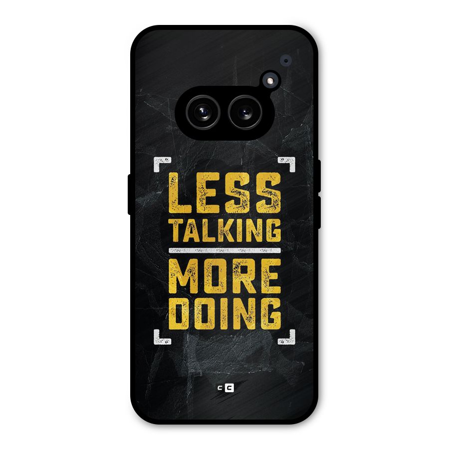 Less Talking Metal Back Case for Nothing Phone 2a Plus