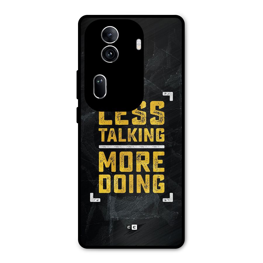 Less Talking Metal Back Case for Oppo Reno11 Pro 5G
