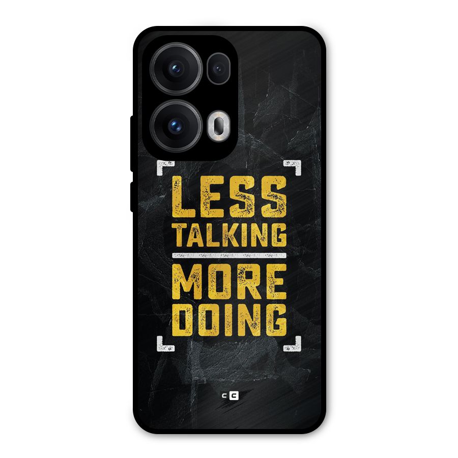 Less Talking Metal Back Case for Oppo Reno13 Pro