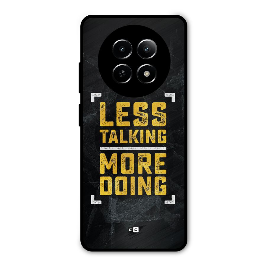 Less Talking Metal Back Case for Realme Narzo 70x 5G