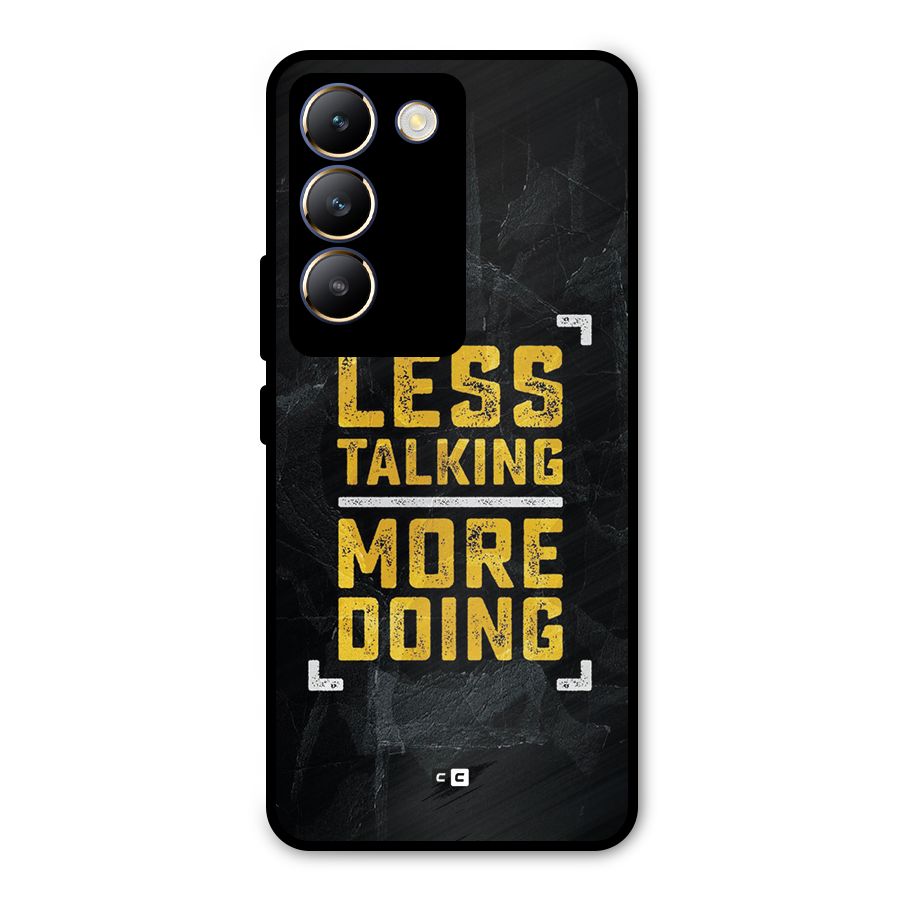 Less Talking Metal Back Case for Vivo T3 5G