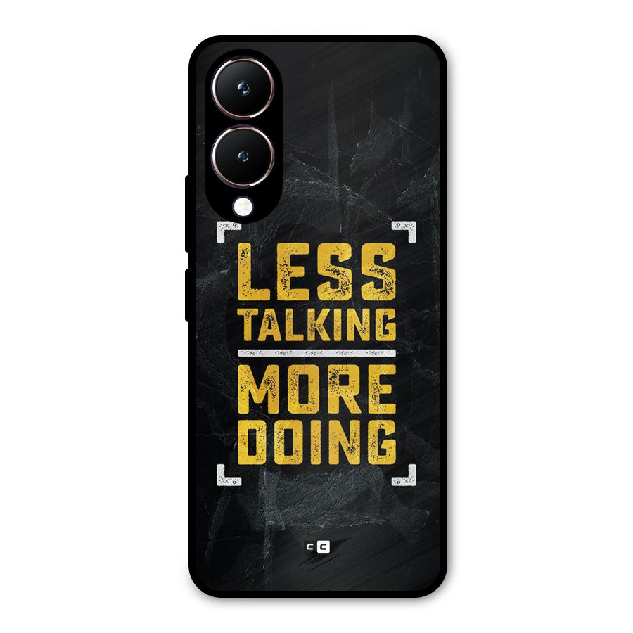 Less Talking Metal Back Case for Vivo Y28