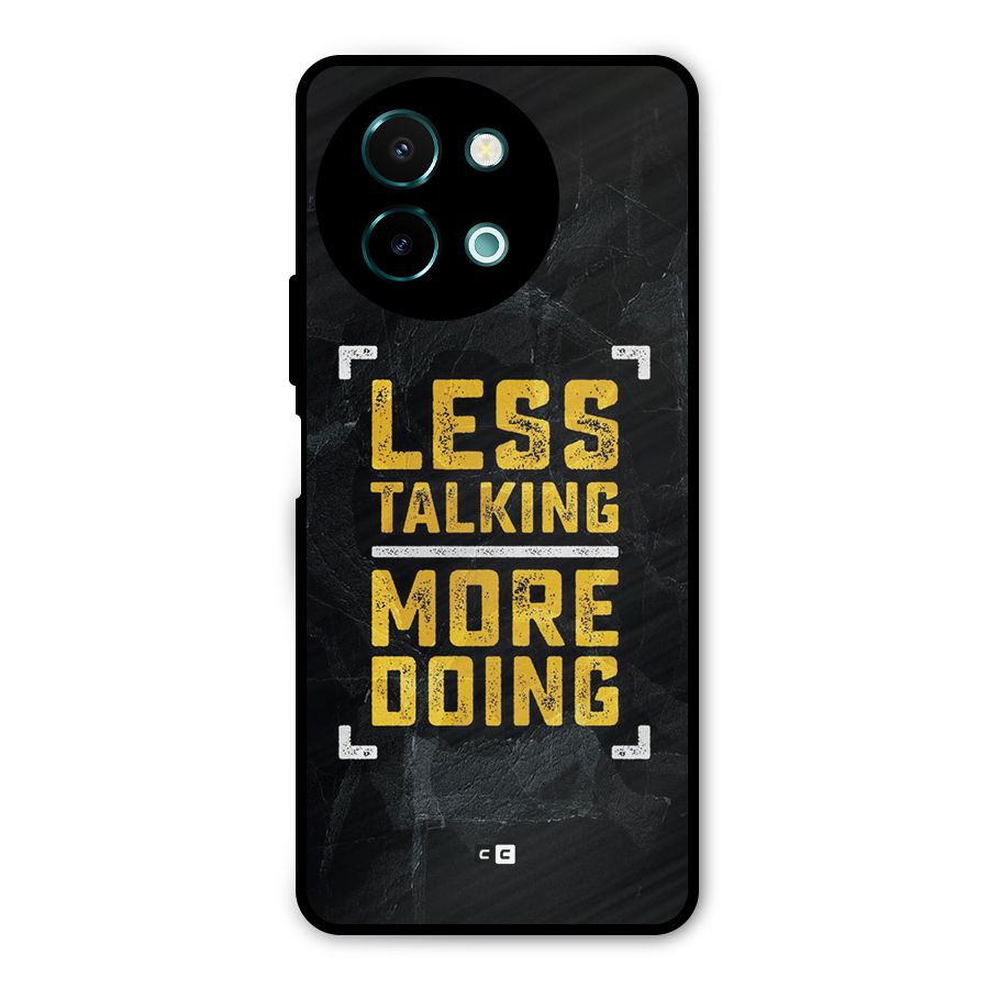 Less Talking Metal Back Case for Vivo Y58