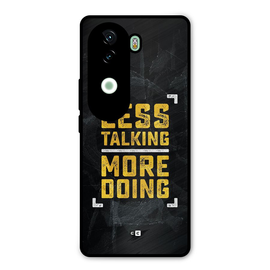 Less Talking Metal Back Case for iQOO Z9s