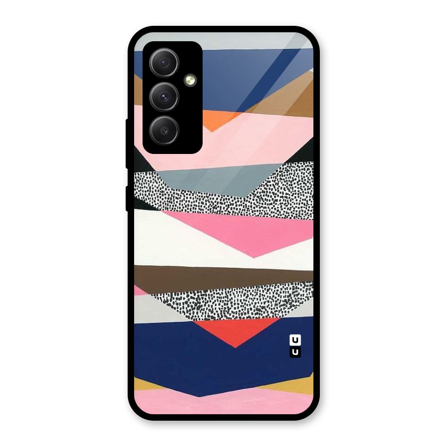 Lethal Abstract Glass Back Case for Galaxy A34