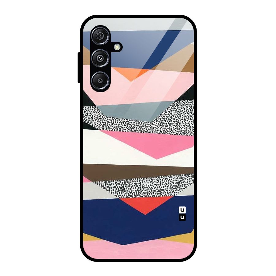 Lethal Abstract Glass Back Case for Galaxy M34 5G