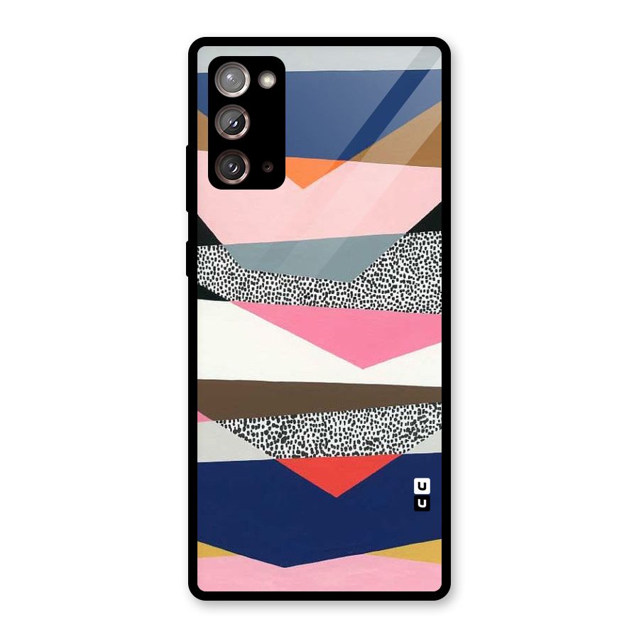 Lethal Abstract Glass Back Case for Galaxy Note 20