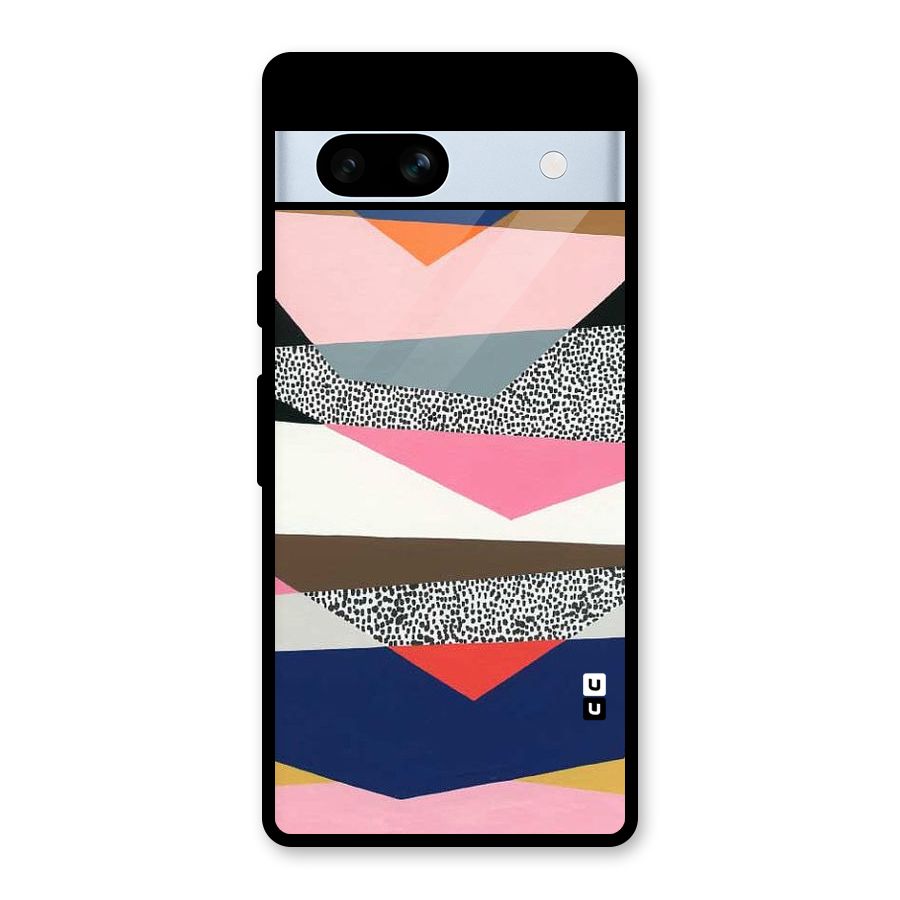 Lethal Abstract Glass Back Case for Google Pixel 7a