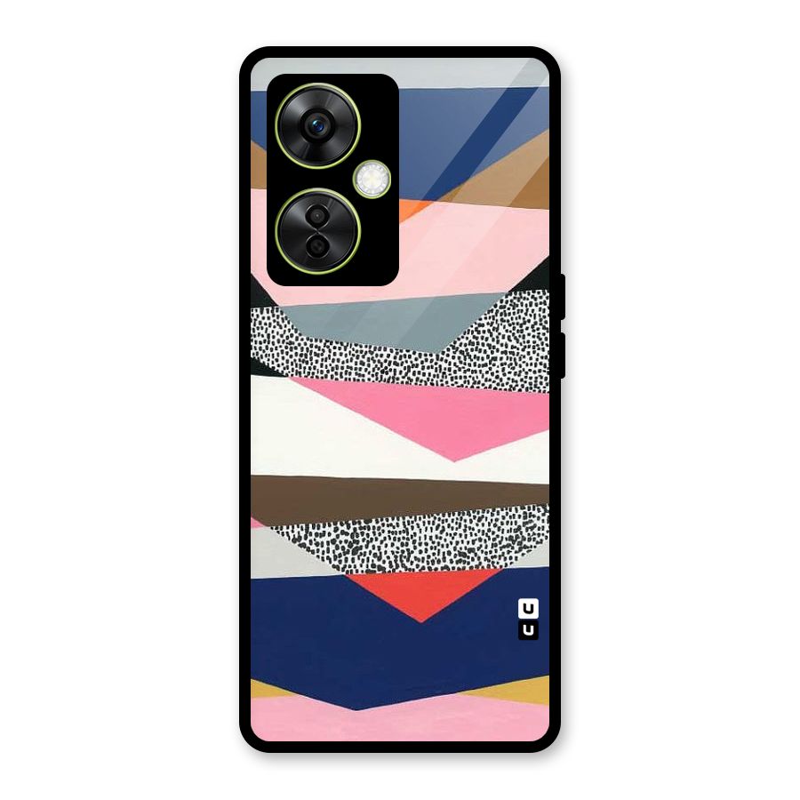 Lethal Abstract Glass Back Case for OnePlus Nord CE 3 Lite