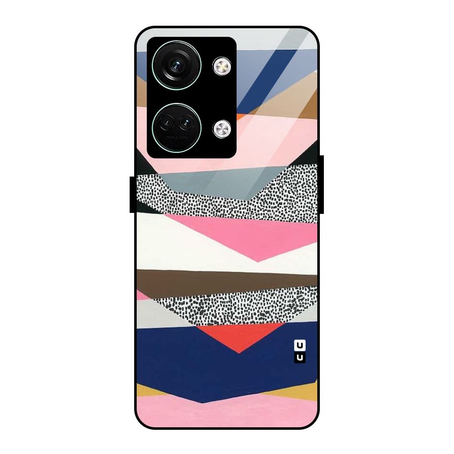 Lethal Abstract Glass Back Case for Oneplus Nord 3