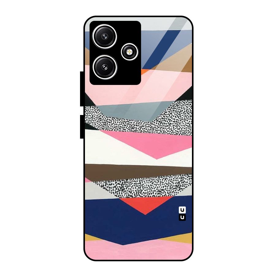 Lethal Abstract Glass Back Case for Redmi 12 5G
