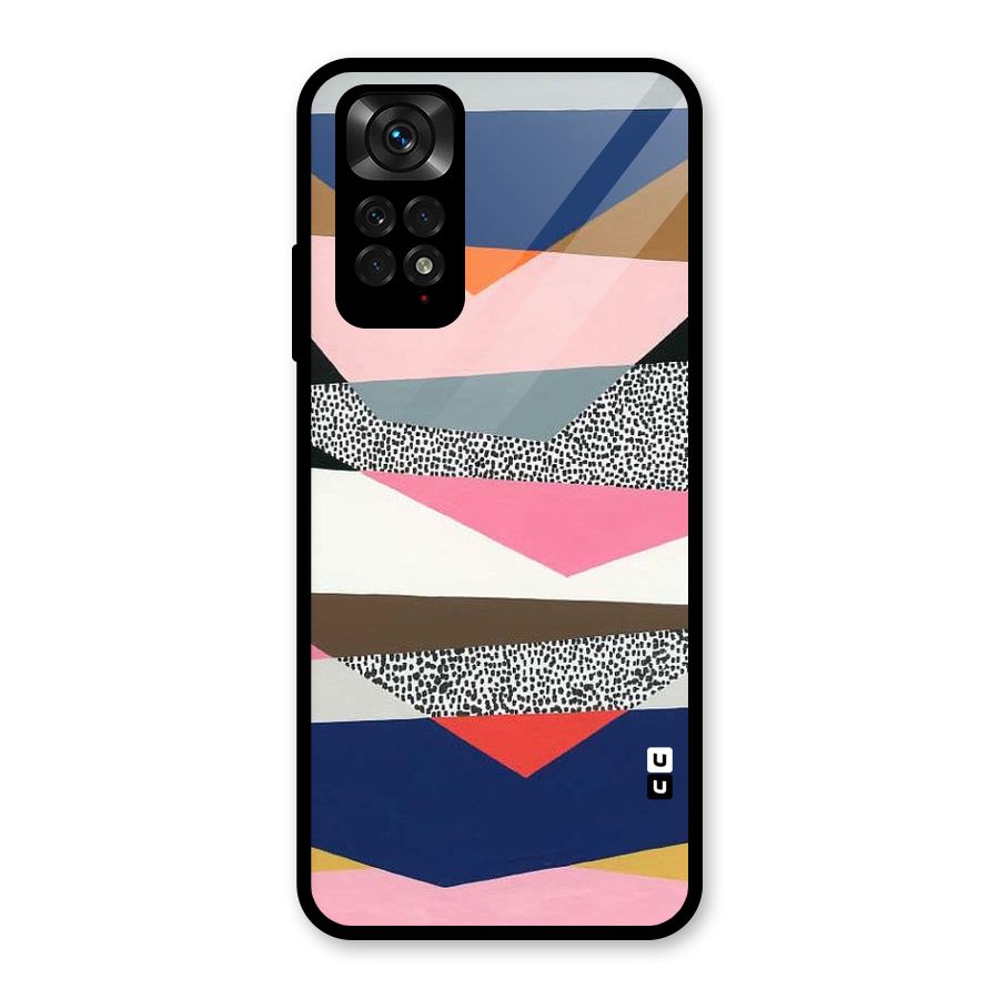 Lethal Abstract Glass Back Case for Redmi Note 11S