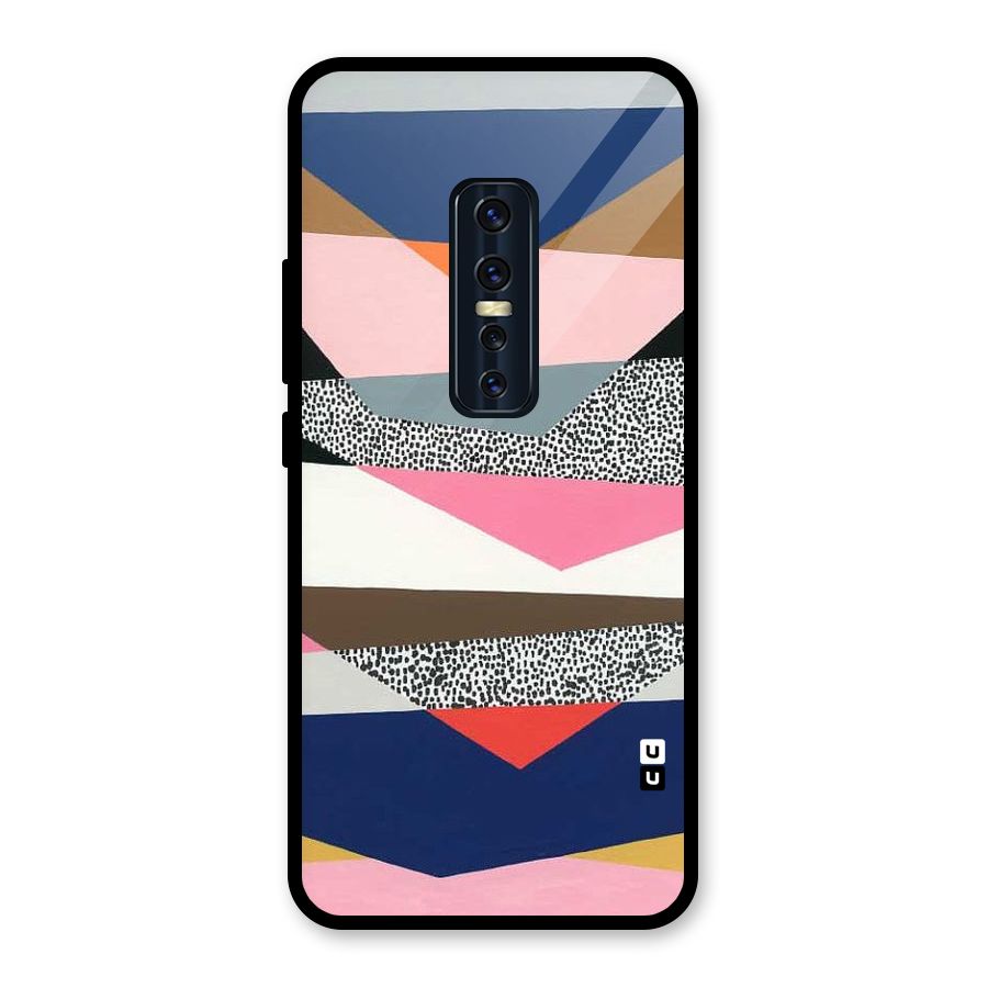 Lethal Abstract Glass Back Case for Vivo V17 Pro