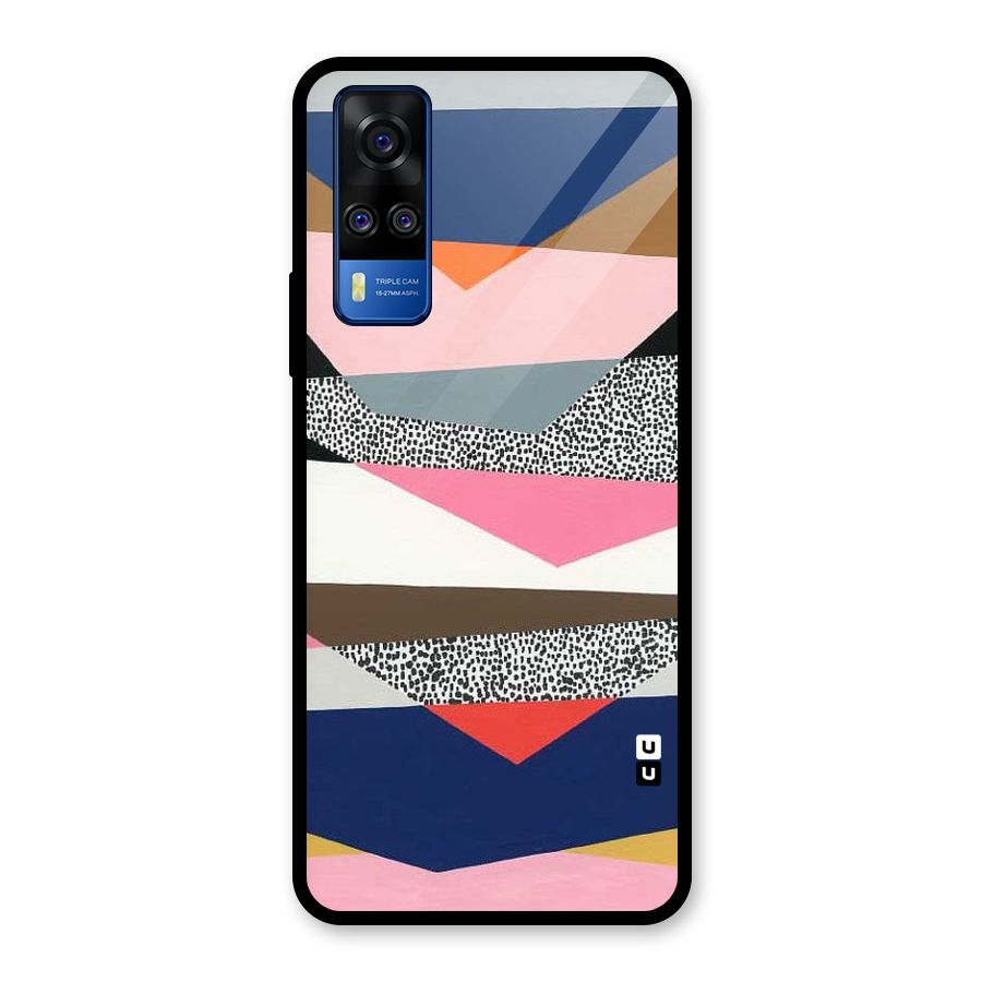 Lethal Abstract Glass Back Case for Vivo Y31