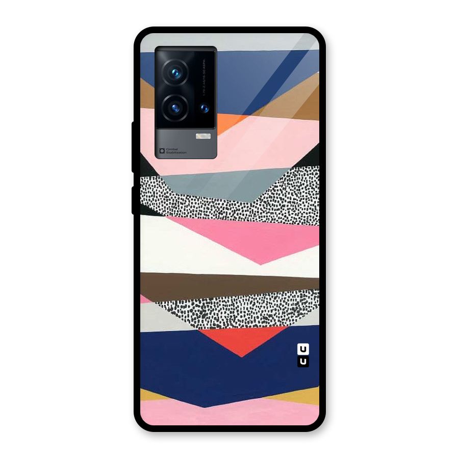 Lethal Abstract Glass Back Case for iQOO 9 5G
