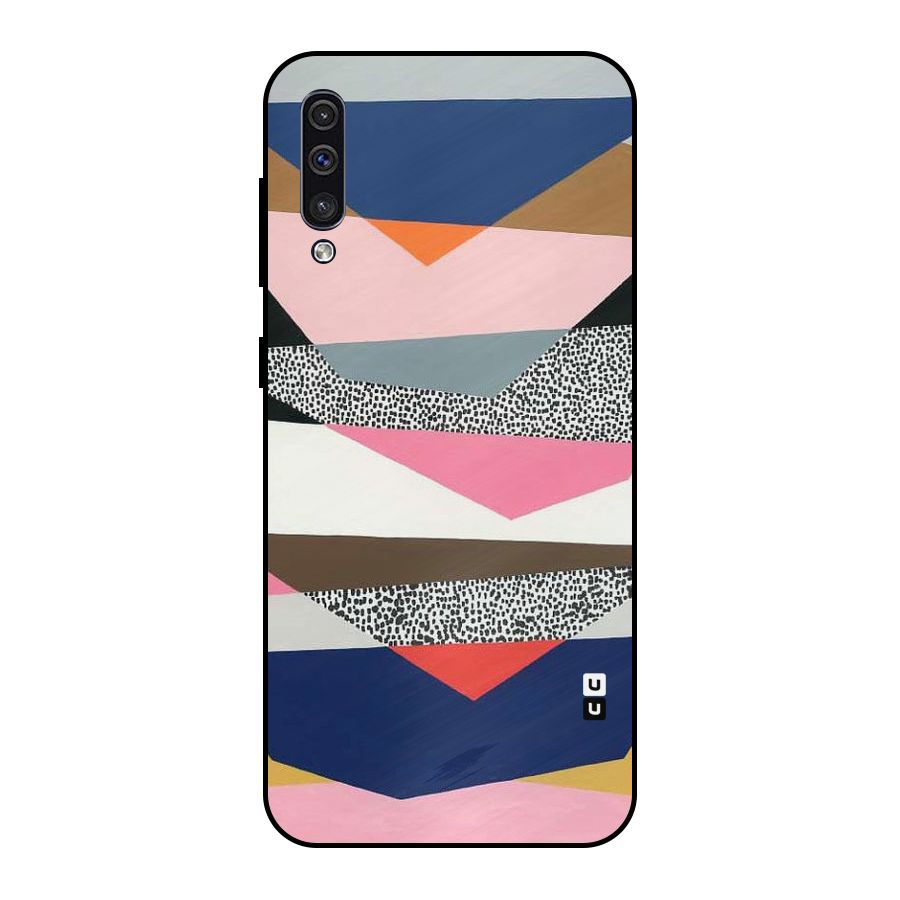 Lethal Abstract Metal Back Case for Galaxy A50