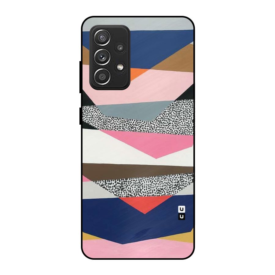 Lethal Abstract Metal Back Case for Galaxy A52