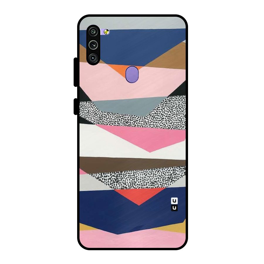 Lethal Abstract Metal Back Case for Galaxy M11