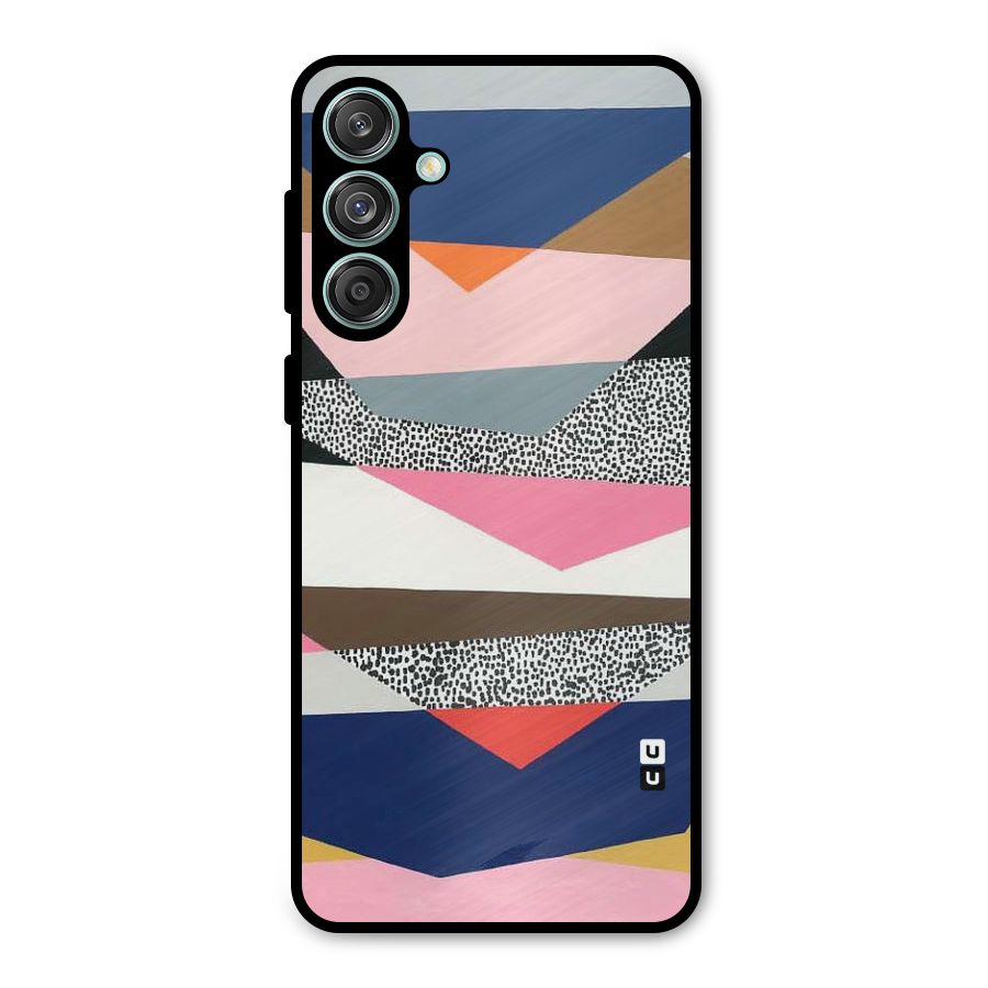 Lethal Abstract Metal Back Case for Galaxy M55 5G