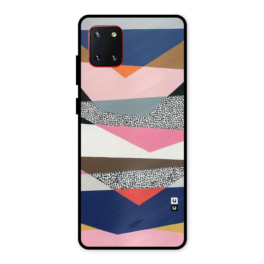 Lethal Abstract Metal Back Case for Galaxy Note 10 Lite
