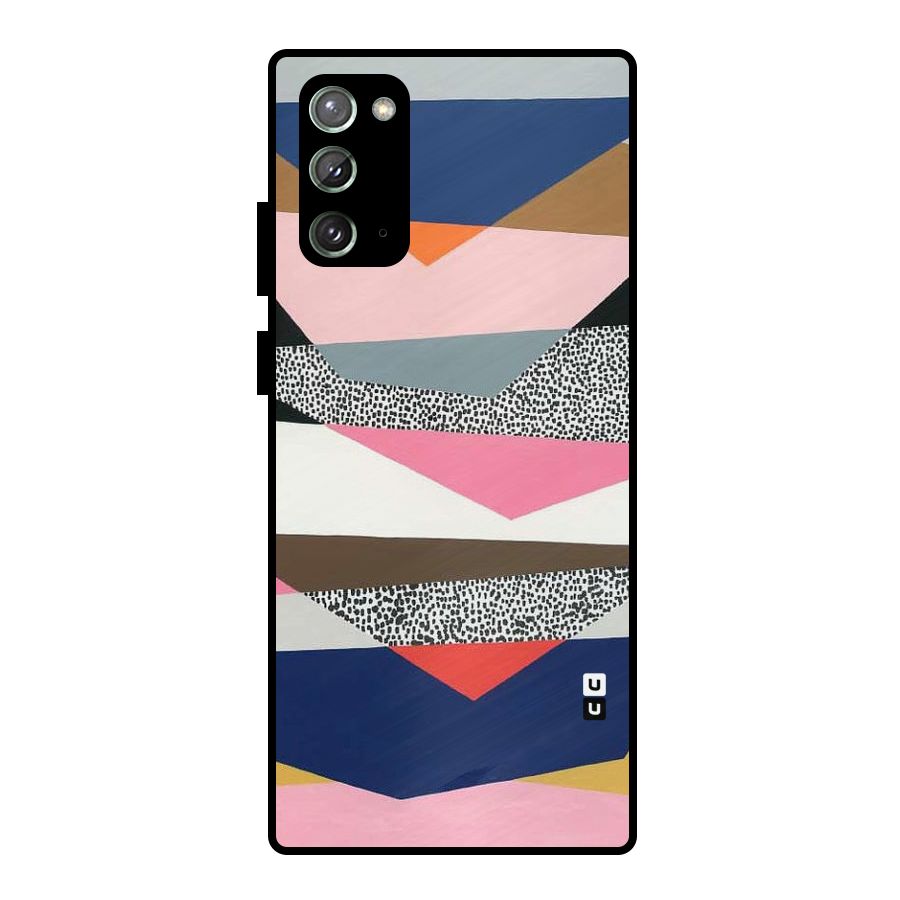 Lethal Abstract Metal Back Case for Galaxy Note 20