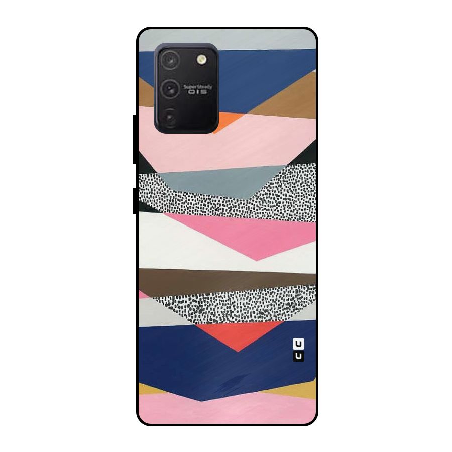 Lethal Abstract Metal Back Case for Galaxy S10 Lite
