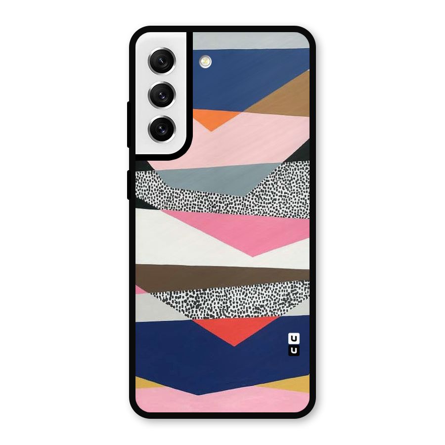 Lethal Abstract Metal Back Case for Galaxy S21 FE 5G