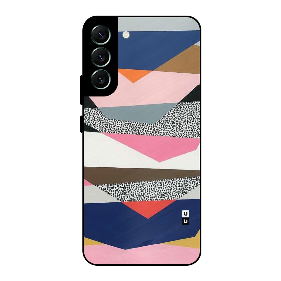 Lethal Abstract Metal Back Case for Galaxy S22 Plus 5G