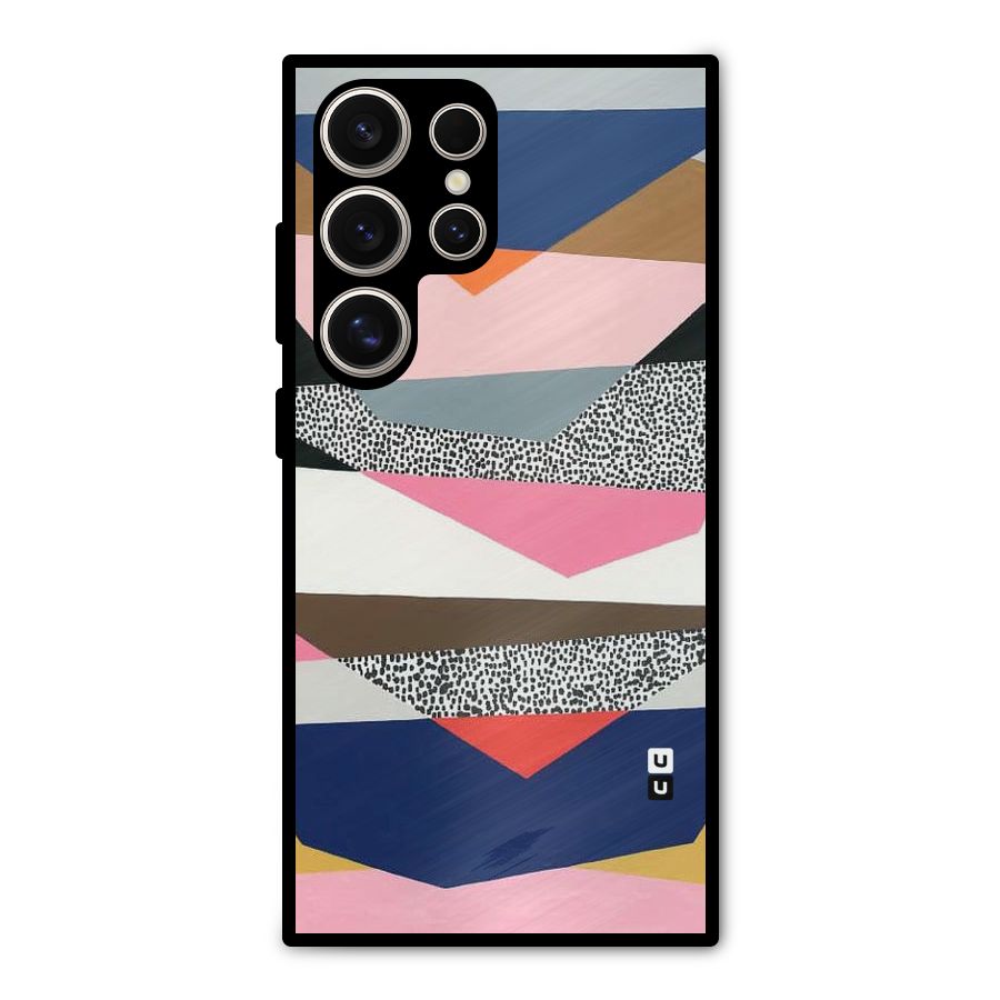 Lethal Abstract Metal Back Case for Galaxy S24 Ultra