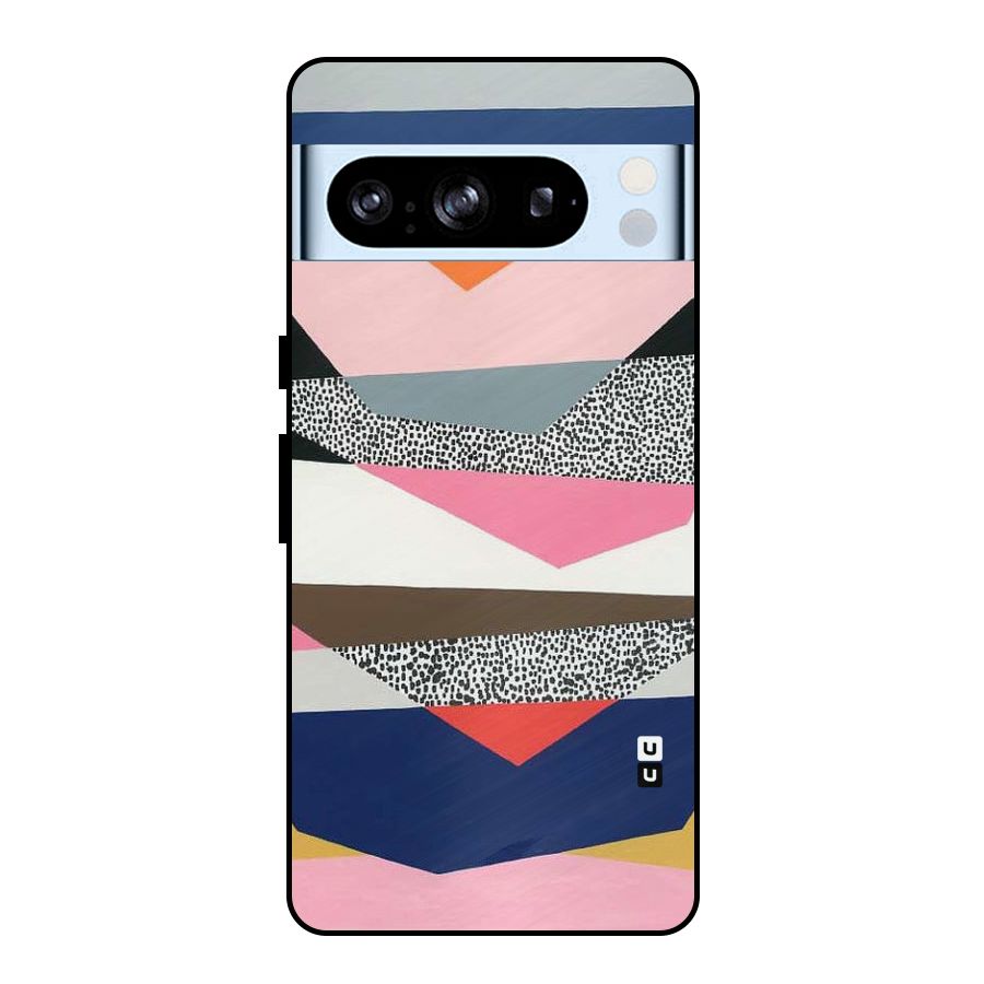 Lethal Abstract Metal Back Case for Google Pixel 8 Pro
