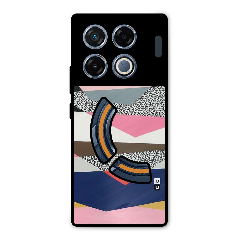 Lethal Abstract Metal Back Case for Infinix GT 20 Pro