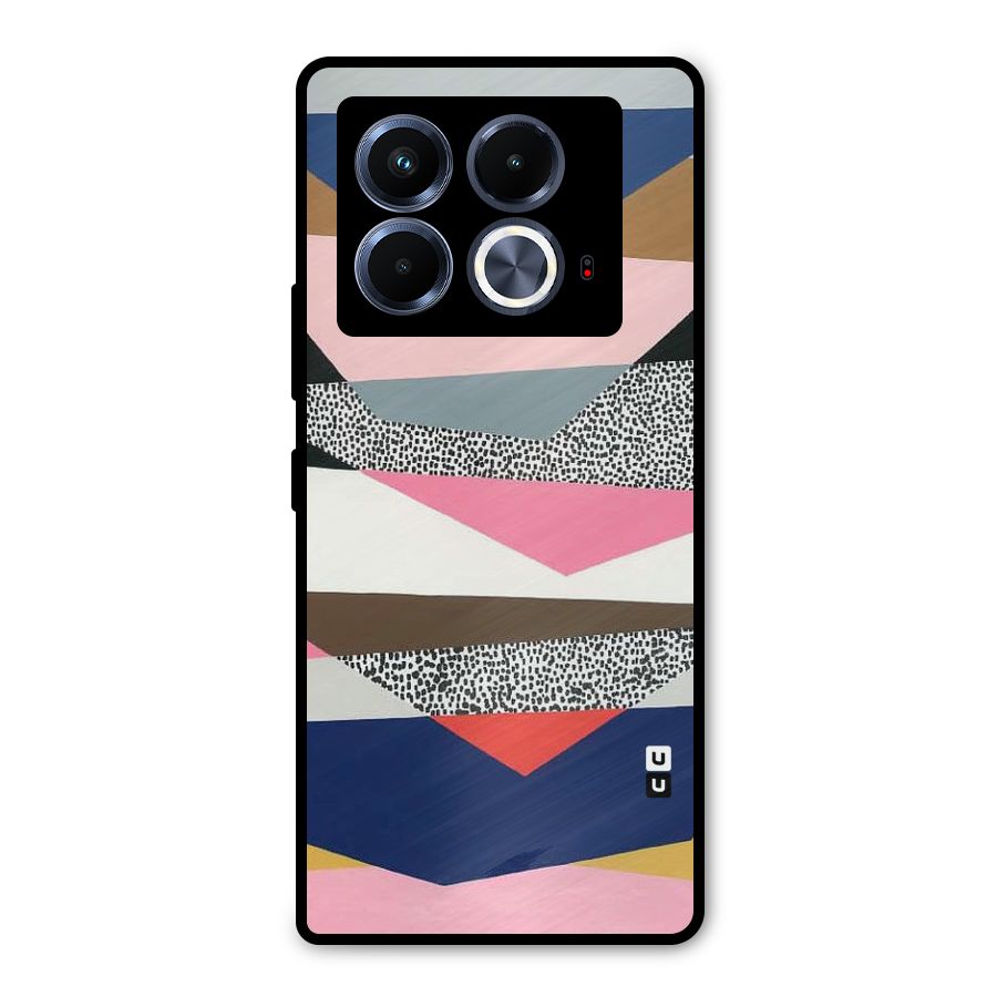 Lethal Abstract Metal Back Case for Infinix Note 40 5G
