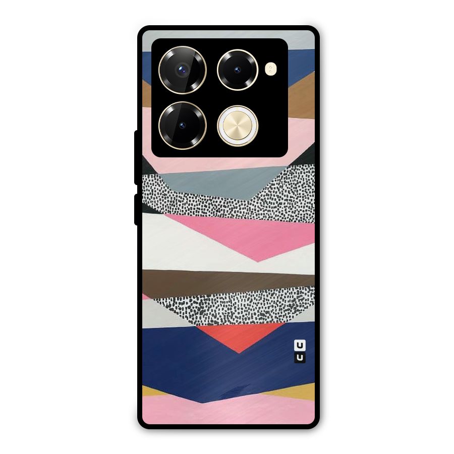 Lethal Abstract Metal Back Case for Infinix Note 40 Pro