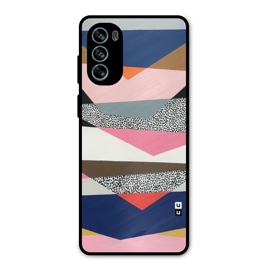Lethal Abstract Metal Back Case for Moto G62