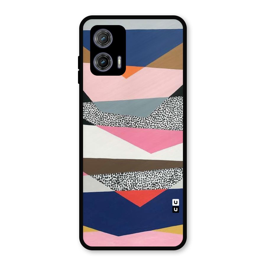 Lethal Abstract Metal Back Case for Moto G73